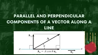 Dot Product- Vector projection and perpendicular components