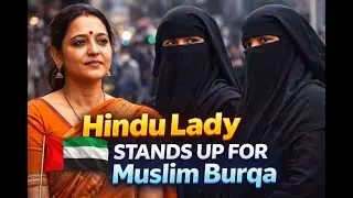 Hindu Woman Defends Muslim Burqa | India&rsquo;s Message of Unity 🤝