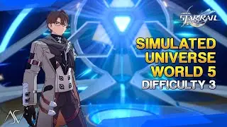 Kafka Difficulty 3 (The Abundance Path) - Simulated Universe World 5 | Honkai: Star Rail