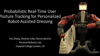 IEEE Transactions on Robotics -- ''User Posture Tracking for Personalized Robot-Assisted Dressing''