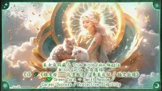 《3》🌿《綠度母 &mdash; 迅速救度  事業成就  穩定庇護》💚 Green Tara &ndash; Swift Rescue / Career Success / Protective Stability