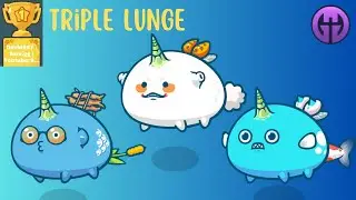 Axie Classic V2 Double Aqua Lunges from the Top 1 player!! Lunacian Code: SaveAxieClassic