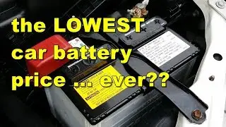 Car battery prices ... who really has the lowest price?