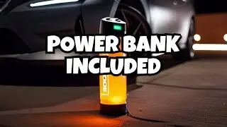 Super Fast Inflator With a Detachable Power Bank