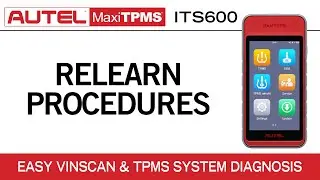 Autel MaxiTPMS ITS600 &mdash; функция повторного обучения TPMS