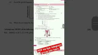 Biology HSC Maharashtra Board Papers 2022 ( March )