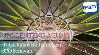 JPO Lenteng Agung | Kecantikanya pada malam hari gak kalah sama JPO Senayan