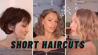 Short Choppy Bob Haircuts | Layered Bob With Bangs | Hairstyles for Short Hair