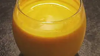 Mango Lassi మామిడిపండు లస్సీ No sugar, no cooking, no blending!
