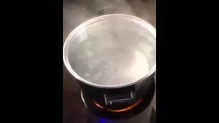 Efficient Heating:  Pellet Gasification Stove in Action