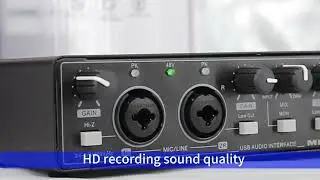MD22 USB 3.0 Sound Card with Monitoring Live Recording