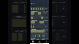 All the vibration patterns from phone companies I recreated