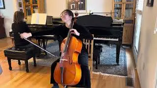 Anna Zhou, Cello, Edward Elgar, Cello Concerto in E minor, Op. 85, 2nd movement