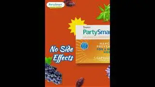 It&rsquo;s not a miracle. It&rsquo;s PartySmart! 😉💯#hangoverprevention #clinicallyproven #partyessentials