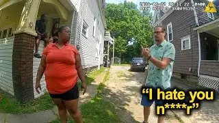 Racist Neighbor Pushes Too Far &mdash; Then Realizes He&rsquo;s Being Arrested | BODYCAM