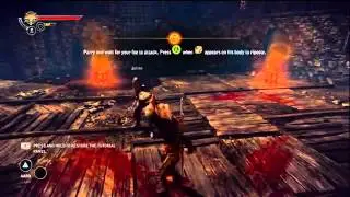 The Witcher 2 EE Tutorial Parrying, Dodging, Ripostes, Vigor, Quen Sign, HD Gameplay Xbox 3602668