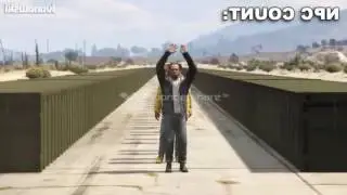 GTA 5   CAN 200 PEOPLE STOP THE PHANTOM TRUCK  00