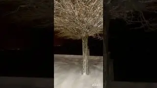 G&uuml;zel ge&ccedil;en bir kış gecesi ❄️⛄️☃️ #snow