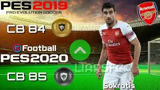 Official PES 2020 ARSENAL Players Overall Ratings(DEMO)