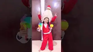 amaira ko Santa Claus ￼n diya gift #shorts #amairagurjar