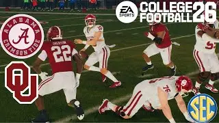 Run Sooner! COLLEGE FOOTBALL 26 ALABAMA DYNASTY EP. 11