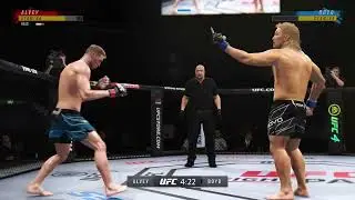 Crazy taunt knockout in UFC 4!!!!!