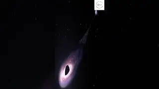 Space -  Runaway black hole 'leaves behind' massive streak of stars#short #viral #youtubeshorts