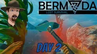 Upgraded Spear, BBQ Bucket and the Drying Rack- BERMUDA Lost Survival Ep. 2