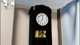 DUFA WESTMINSTER CHIME LONGCASE GRANDFATHER CLOCK | ROBLOX STUDIO RECREATION (#1)
