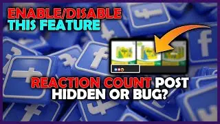 How to enable and disable Facebook reaction count post | Easiest steps