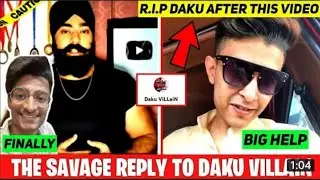 A savage reply to @Daku Villian YT 😈😎 For Paras attack😎😈