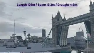 INS TABAR | Visiting London