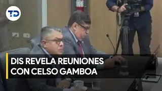 Director de la DIS confirmó reuniones con Celso Gamboa | VIDEO