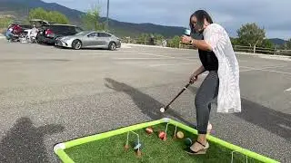 Mini croquet