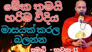 සලායතන භාවනාව -   දිව |හසලක සීල විමල හිමි|Hasalaka seelawimala Thro| Bana new