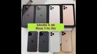 iPhone 11 Pro Max Free GiveAway 2020