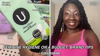 FEMININE HYGIENE ON A BUDGET, Pantyliner Tips‼️ HYGIENE Smell Good Window Shopping | Feminine Brands
