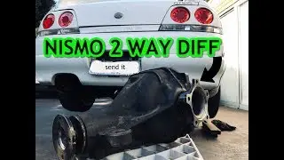 NISMO 2 WAY LSD DIFF INSTALL IN A 400HP RB25DET SKYLINE