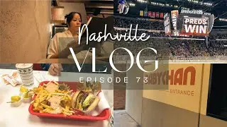 First Vlog of 2026 | Nashville Day in the Life, Apartment Reset, New Job & Predators Game