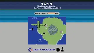 Commodore 64 - 1941: The Secret Conflict 'Title & Gameplay'