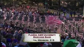 Florida A&M University Marching Band | 2019 | Rose 🌹 Bowl Parade | Pasadena California |