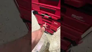 366 PC. MASTER MECHANICS HAND TOOL SET WITH PACKOUT DRAWERS AND DOLLY #milwaukeetool #automobile