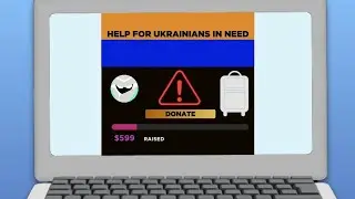 How to spot Ukraine fundraising scammers
