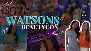 WATSONS BEAUTYCON 2025 | met some content creators and artists 😍