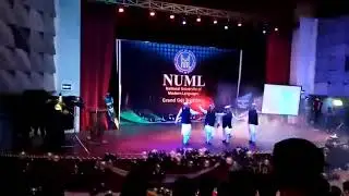 Cultural program #NUML UNIVERSITY. At Nishtar Hall.