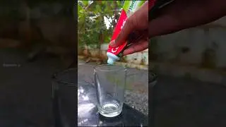 Crazy Experiment With Colgate 😜❤️| #bdcrazyfacts  #experiment #shorts