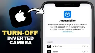 How To Turn Off Inverted Camera On iPhone in SECONDS!
