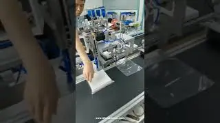 Automatic air filter product bag inserting bag packing machine