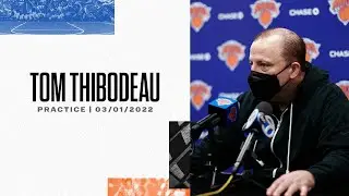 Tom Thibodeau | Knicks Practice (3/1)