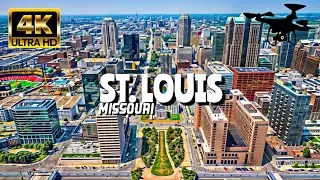 St.louis, Missouri In 4K By Drone - Amazing View Of St.louis, Missouri
